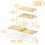 Organizatori de raft pentru dulapuri SPACEAID 2 pachete rafturi de bucatarie rafturi RISER STACKABIL STACKABLE SPICABIL SPICE SCHEP CAPER CAPOLOR 3