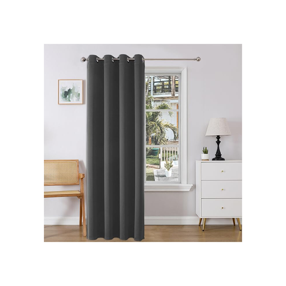 Joydeco Blackout Curtains 108 Inch Length 1 Panel Set  Thermal Insulated Long Curtains& Drapes  Room Darkening Grommet Curtains for Living Room Bedroo-image-OPC-PG52D75-NEW