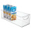 iDesign Recycled Plastic Stackable Storage Bin with Handles  Clear 1