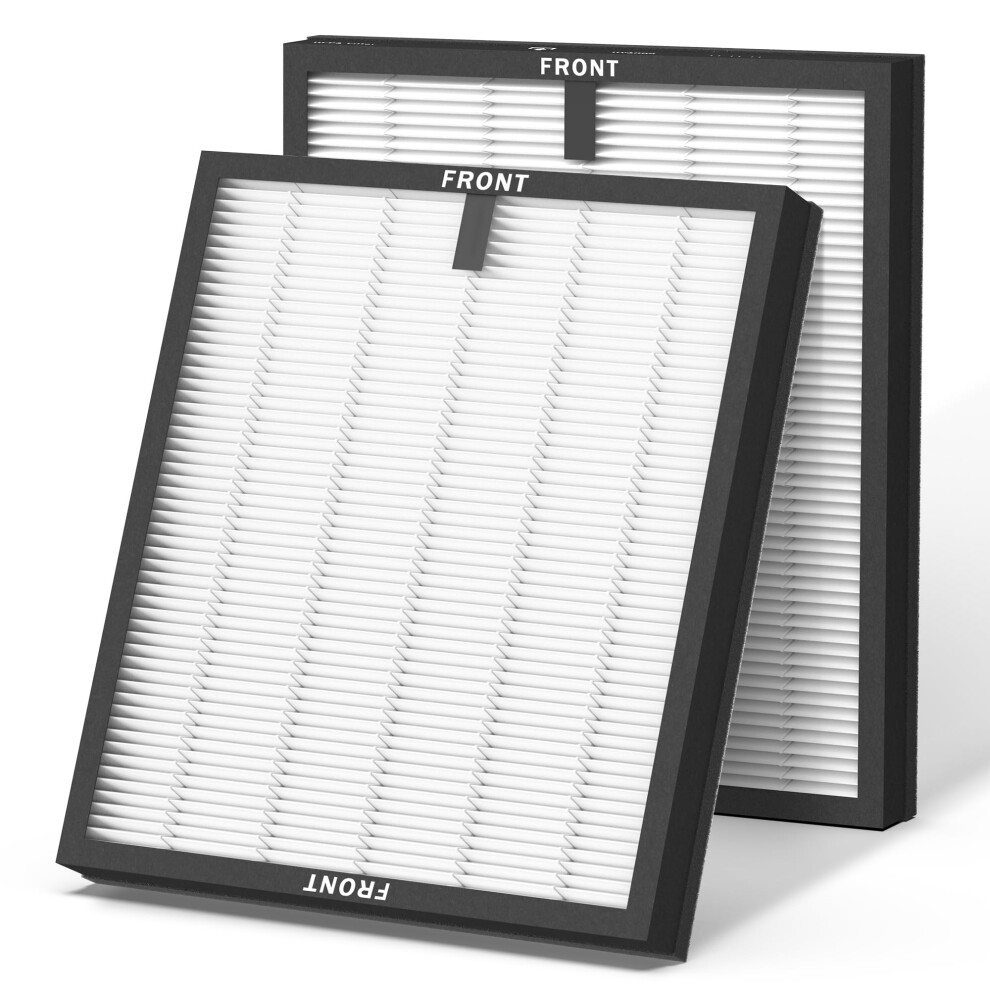 Confezione Da 2 Filtri Di Ricambio HY4866 True Hepa Compatibili Con Purificatore D'aria Morento HY4866, Purificatore D'aria Westhey HY4866 E Purificatore D'aria Yiou M1, Versione Originale-image