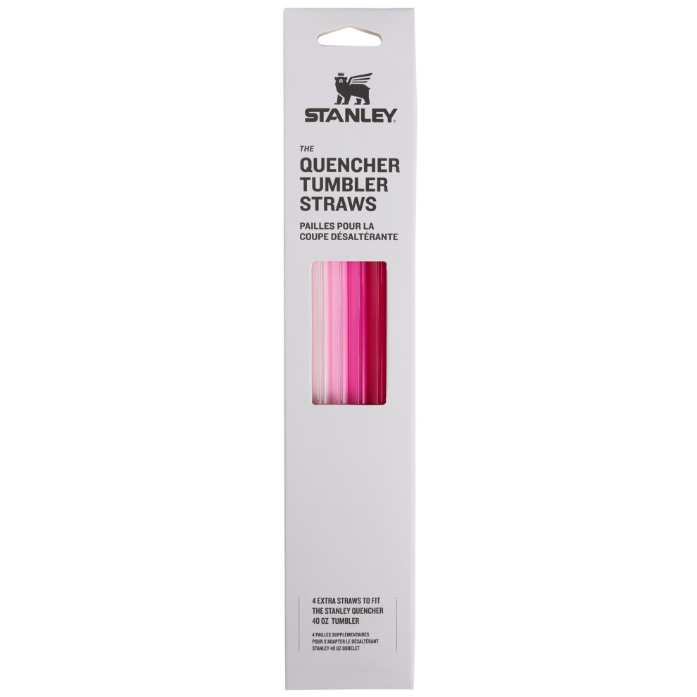 Stanley Reusable Quencher Straws  4Pack of BPAFree  Reusable Straws for Clean Drinking  Perfect for Stanleys 40oz Tumblers