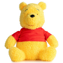Jay Franco gewogen Disney pluche kussen Buddy - 2,5 lbs zacht pluche gevuld kussen 14 inch geel - Winnie de Poeh