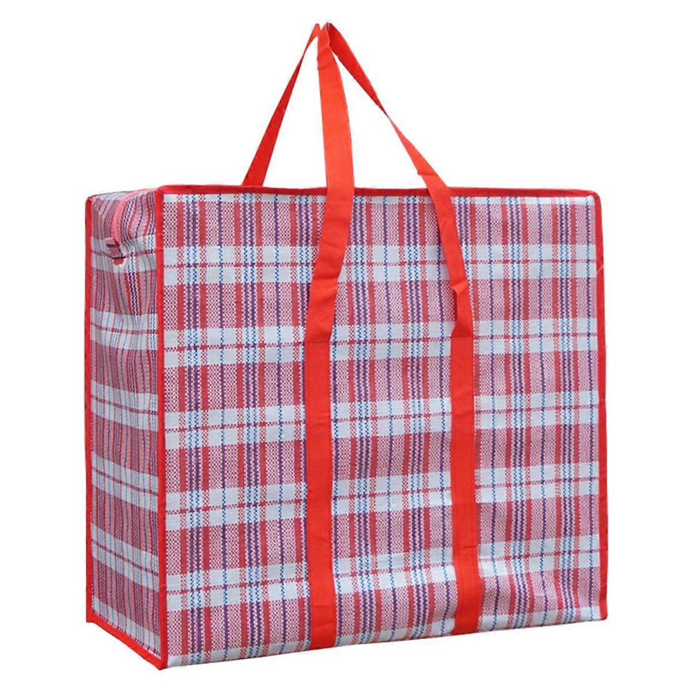 (As show, One size) Large Red Storage Bag Set of 6, Durable Zipper Organizers for Clothes, Bedding, Moving, Camping, and Storage Needs-image-OPC-PGHRSZC-NEW