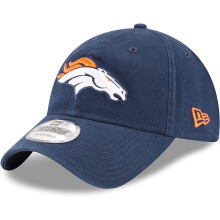 New Era NFL Core Classic 9TWENTY Verstelbare Pet - Denver Broncos Marineblauw