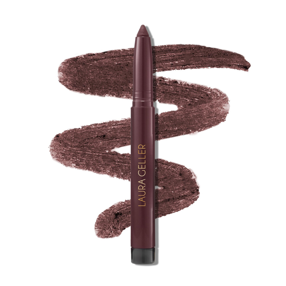 LAURA GELLER NEW YORK Kajal Longwear Kohl Eyeliner Pencil  Royal Quartz  Caffeine and Vitamin E  Smooth & Blendable Liner  BuiltIn Sharpener