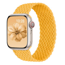 Braided Solo Loop for Apple Watch Band 40mm 42mm 41mm 38mm 44mm 46mm 45mm Ultra/2 49mm Men/Women Stretchy Nylon Sport wristband Strap for iWatch Bands