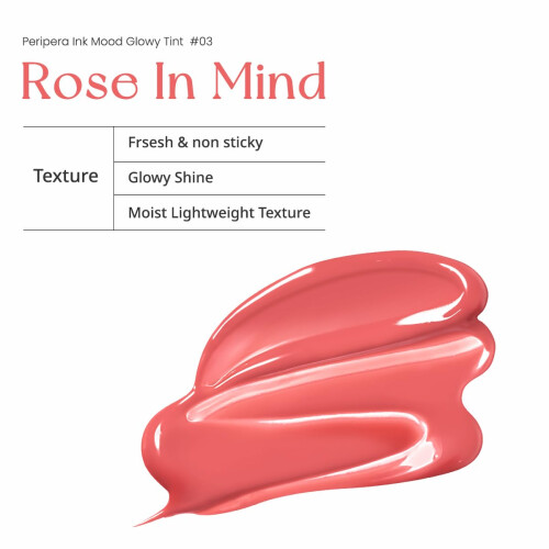 Peripera Ink Mood Glowy Tint (03 ROSE IN MIND (???)) 1