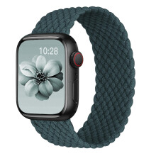 Braided Solo Loop for Apple Watch Band 40mm 42mm 41mm 38mm 44mm 46mm 45mm Ultra/2 49mm Men/Women Stretchy Nylon Sport wristband Strap for iWatch Bands