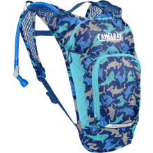 Zaino idrico CamelBak Mini MULE per bambini, per escursionismo e ciclismo - 50oz Sharks