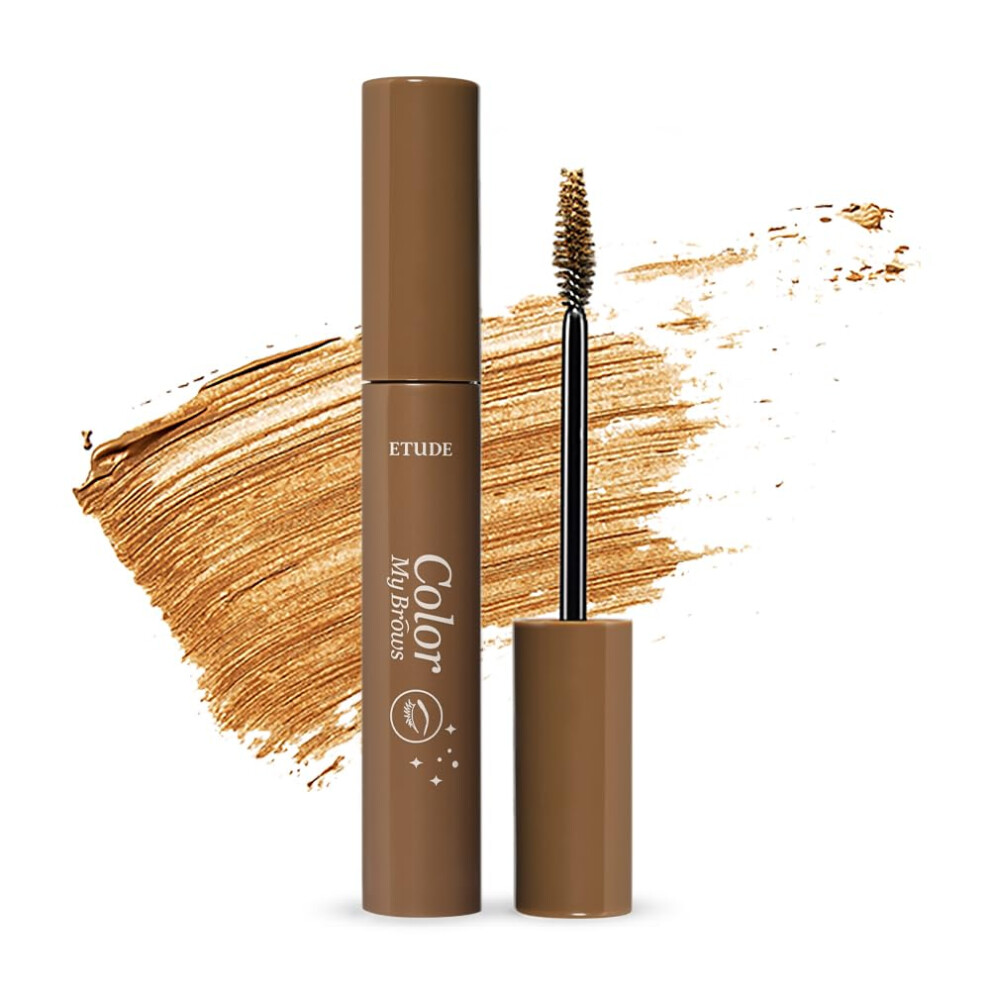 Etude Brown House Color My Brows Max 9G #4 Natural | Brow Mascara With Coloring Nutrition And Moisturizing Effect To Create A Natural Refined Look