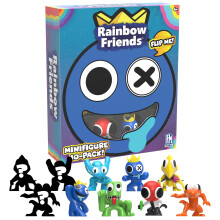 Rainbow Friends  Minifigure 10Pack Collector Set (10 Collectible Figures  Series 2)
