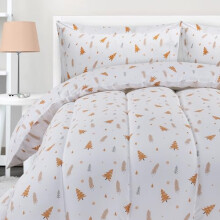 Utopia Bedding Σετ Κουβέρτα Πεύκο για Όλη τη Σεζόν με 2 Μαξιλαροθήκες, 3 Τεμάχια