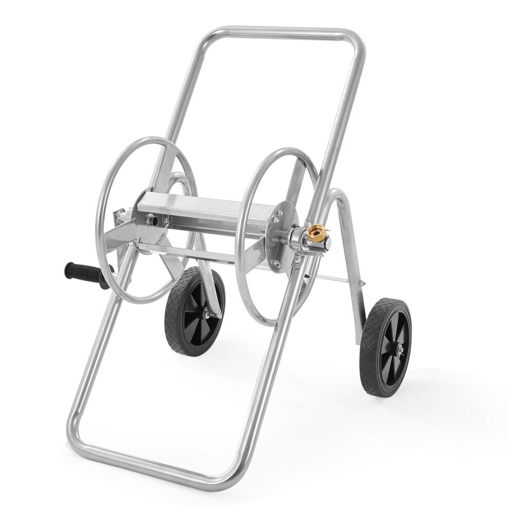 VEVOR Hose Reel Cart  Hold Up to 175 ft of 58 Hose Hose Not Included  Garden Water Hose Carts Mobile Tools with Wheels  Heavy