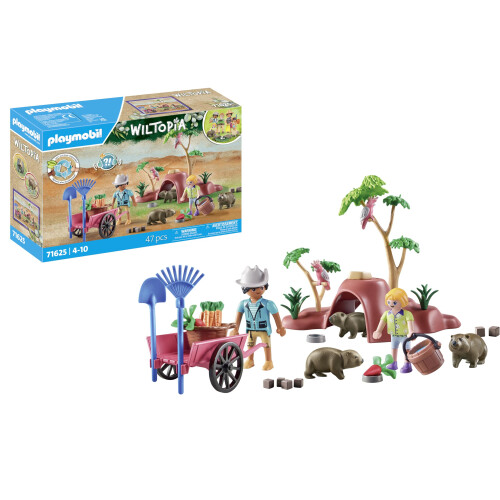 PLAYMOBIL Playmobil Wiltopia: Wombat-Unterschlupf