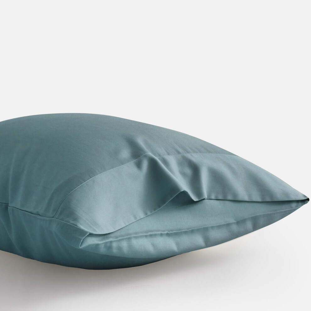 Doz Kissenbezug-Set, 100 % Viskose Aus Bambus Aus Biologischem Anbau, Butterweich, Seidig, Atmungsaktiv, K Hlend, Ko-Tex, Hohe Gsm-Zahl, 2Er-Pac-image