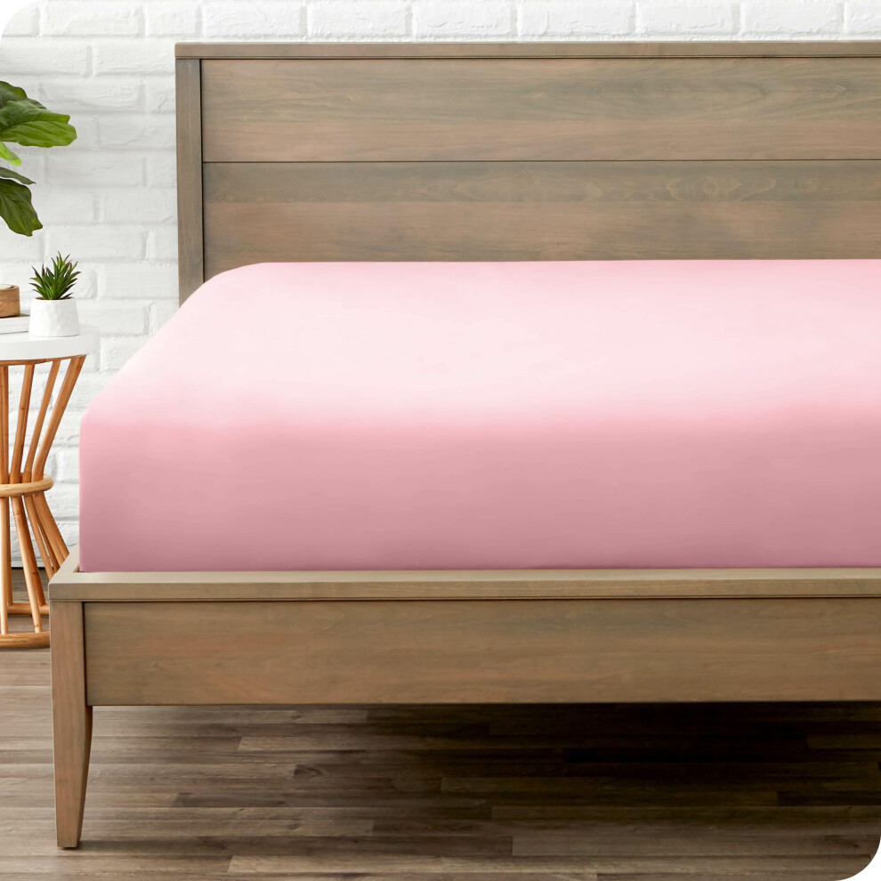 Drap-housse Queen Size - Microfibre Premium 1800 - Luxe h   telier ultra-doux - Poche profonde - R   sistant et durable - Drap-housse Queen (Queen Ro