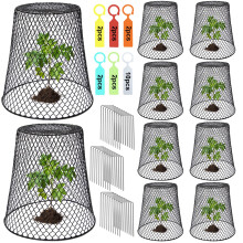 Dukelai 10 Pcs Coberturas de Plantas de Malha de Arame para Jardim Protetores de Plantas Pesados