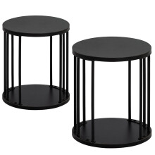 Set de scaune din lemn Hdani de 2 pentru copii adul?i 300 kg Capacitate de ncarcare Gradina rotunda din lemn scaun fara alunecare scaun de trept