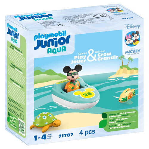 PLAYMOBIL Playmobil Junior & Disney: Mickey Mouses Bootstour 1