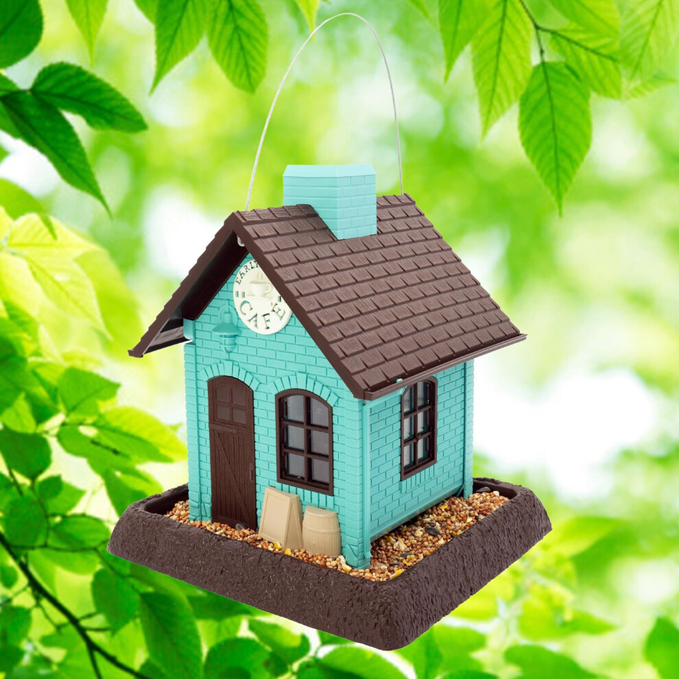 Photos - Bird Feeder / Water Bottle North States Village Collection Early Bird Cafe Bird Feeder Easy Fill Hanging or Pole Mount Bird Feeders for Outdoors Made i