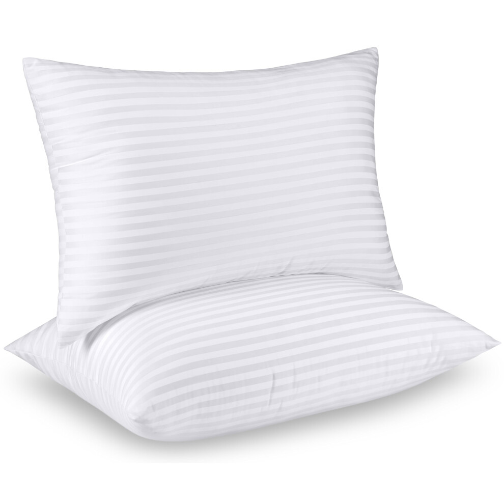 Utopia Bettw?Sche White Utopia Bedding Pillows Standard Size Set Of 2 Hotel Pillows Cooling Pillows For Side Back Or Stomach Sleepers
