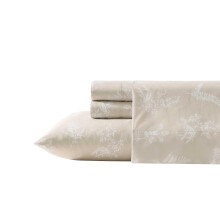 Wrangler - Lakenset Ademend en kreukvrij beddengoed inclusief bijpassende kussenslopen en kussenslopen Casual Home Decor (Foliage Beige Full)