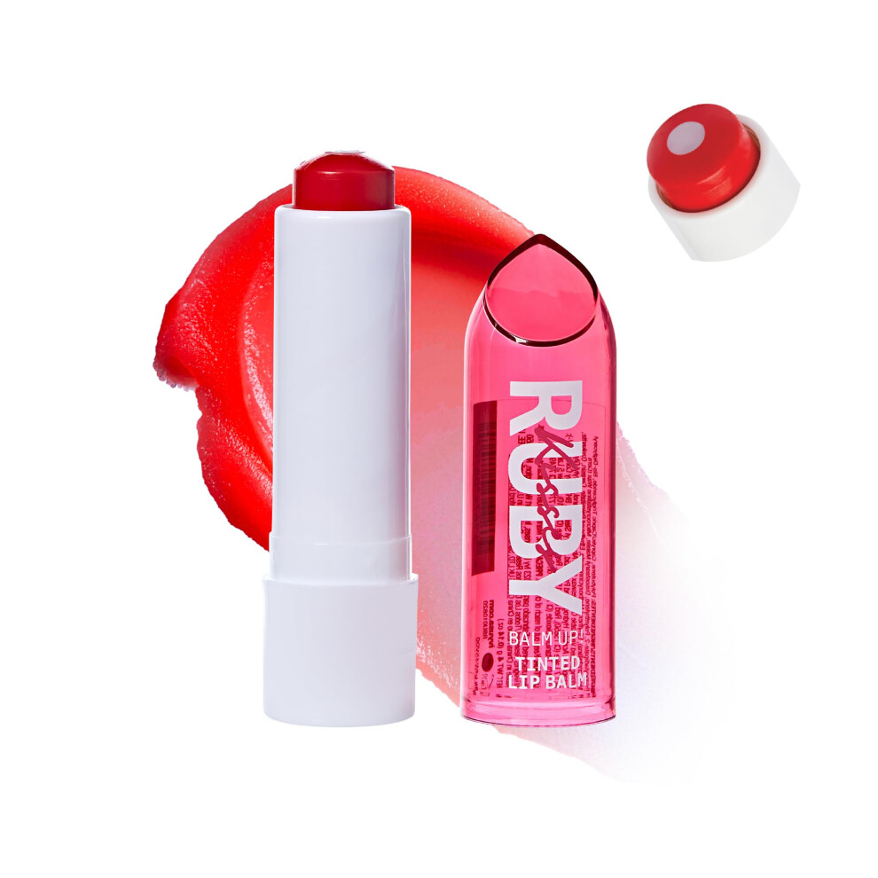 Ruby Kisses Balm Up Tinted Lip Balm Nongreasy Hydrating Formula Nourishing Coconut Core Vitamin E Infused Lip Care With Na
