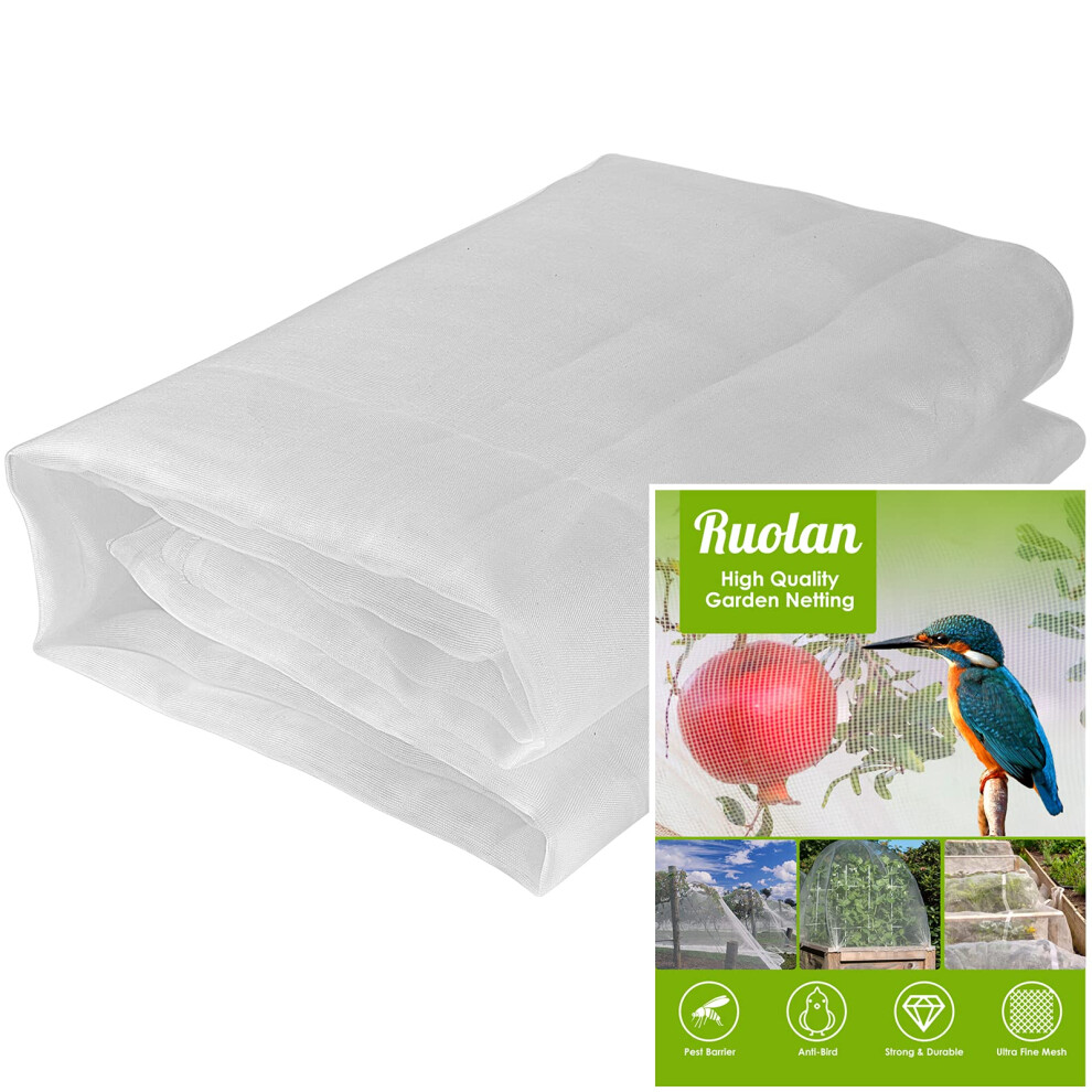 Garden Mesh Netting for Plants10X50 FT Insect Netting for Garden Garden Cover Garden Bug Netting Berry Netting Garden Fabric Pl-image-OPC-PFRT6YK-NEW