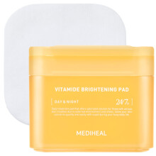 MEDIHEAL, Vitamide-Brightening-Pad, Tag & Nacht, 100 Pads