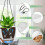 Lucieblessdesign 10/9/8 Polegadas Cachepot Suspenso para Plantas, 3 Pack Autoirrigável 3