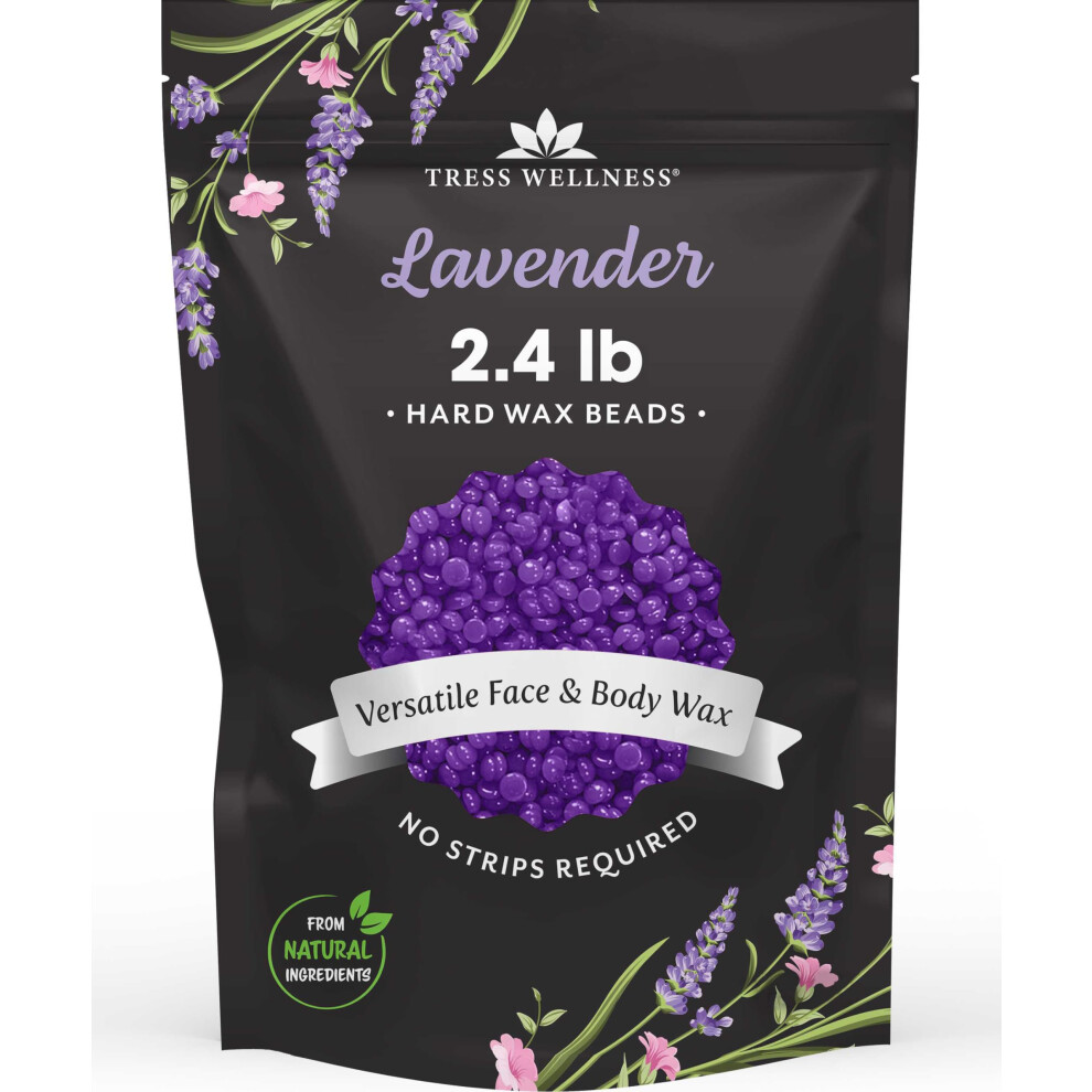 Tress Wellness Wax Beads Lavender 2.4 Lb