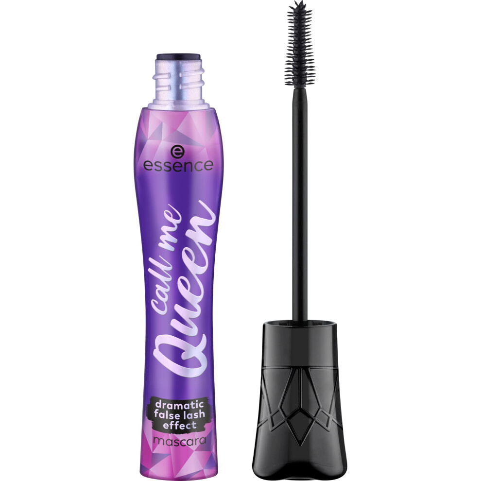 Essence | Mascara effet faux-cils spectaculaire Call Me Queen | Volume et longueur audacieux | Vegan et sans cruaut