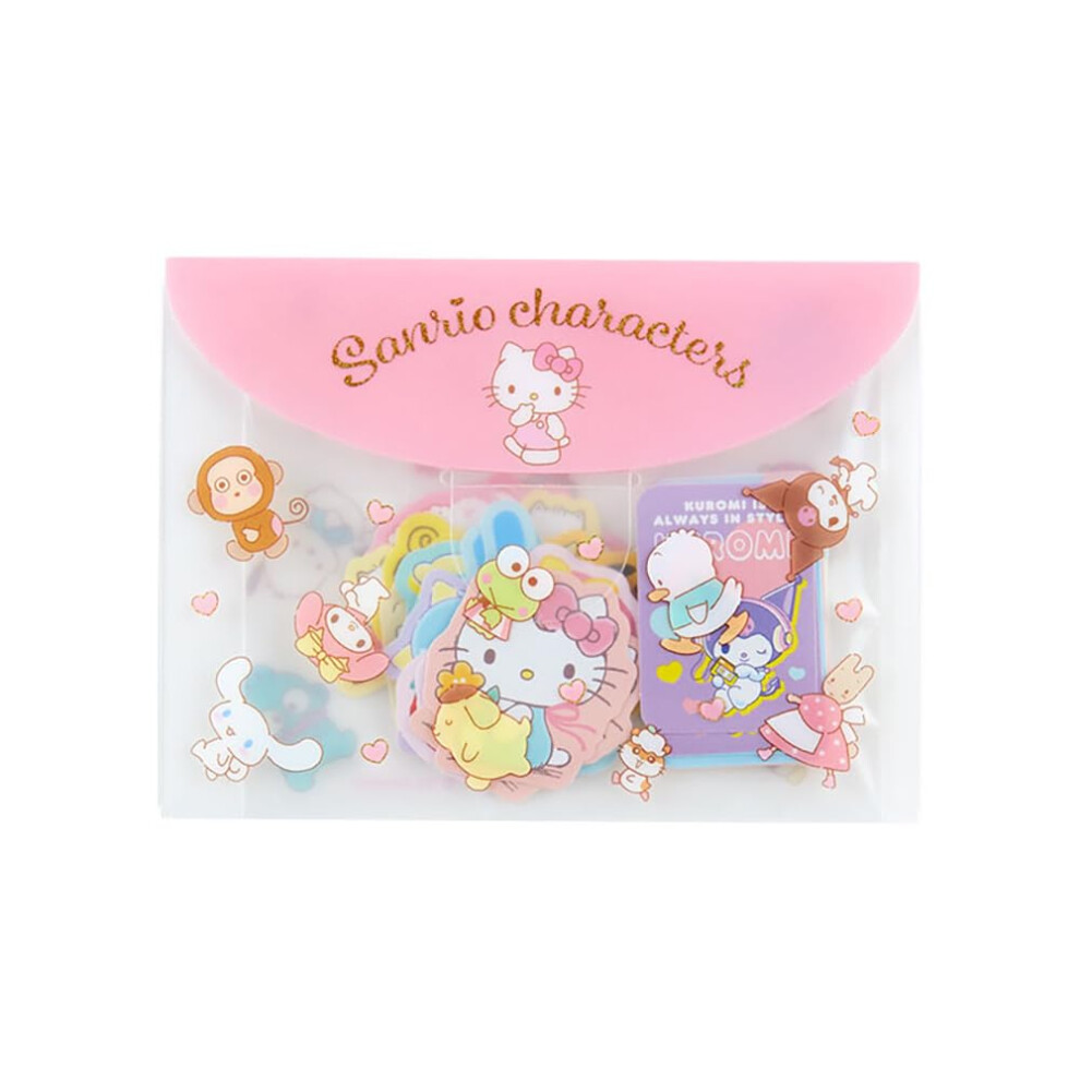Sanrio 401650 Sanrio Characters Seal & Case Set-image