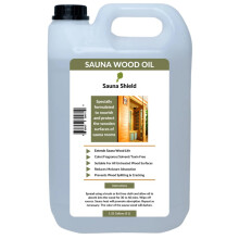 Sauna Shield Aceite para Madera de Sauna (5 Litros) - Protege y Nutre la Madera