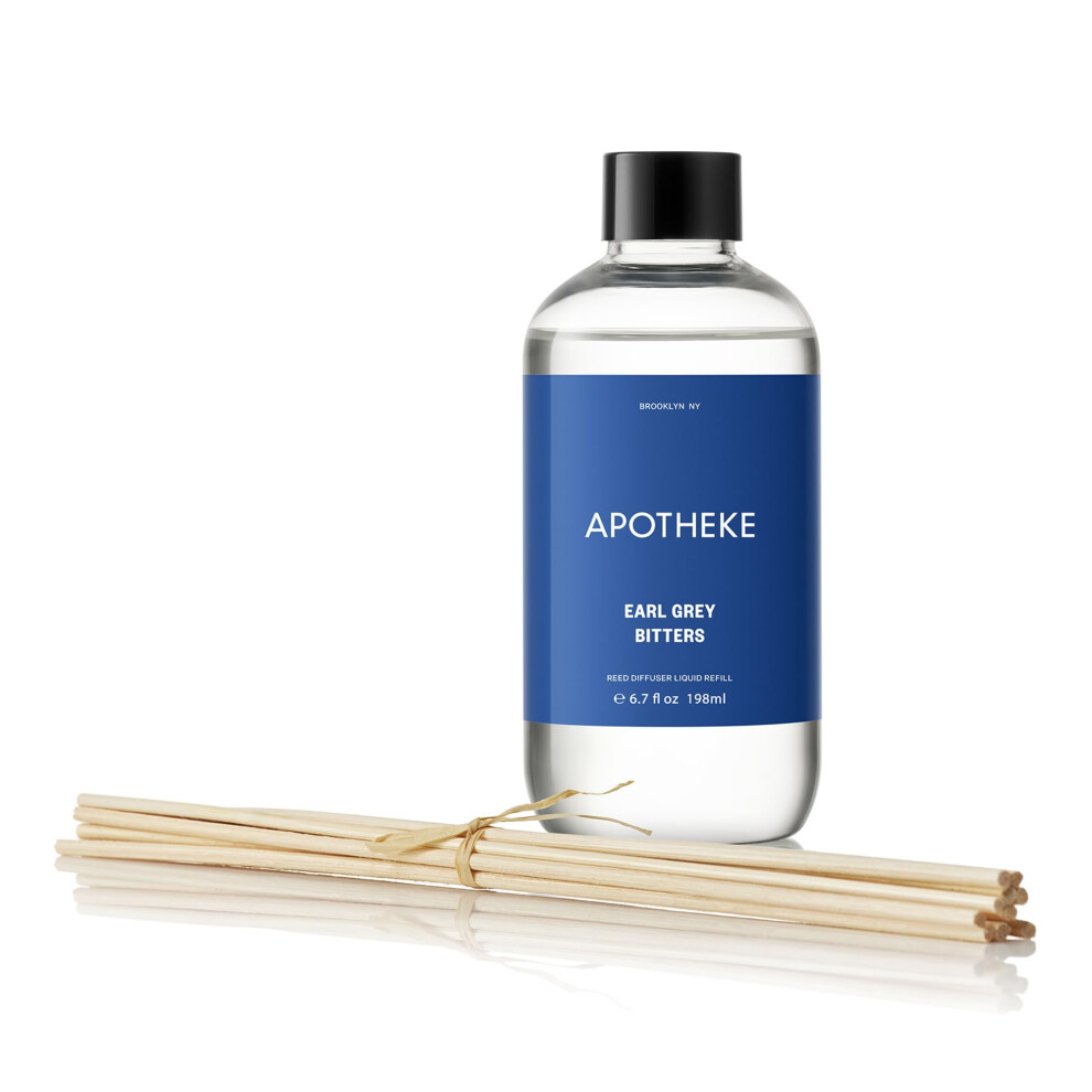 Recharge liquide pour diffuseur d'huiles parfum   es de luxe Apotheke (Earl Grey Bitters) - Coffret de recharges pour diffuseur de parfum d'int   rie