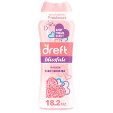 Dreft Blissfuls In-Wash Duftverstärker-Perlen, Babyfrischer Duft, 18,2 oz