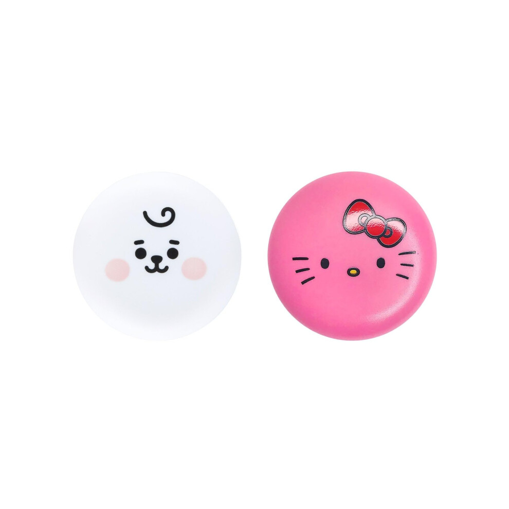 De Cr?E Winkel The Creme Shop X Hello Kitty X Bt21 Baby Vitamin E Shea Butter Natural Oils For Deep Moisturization Onthego Lip Care Solutio