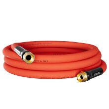 SPECILITE Tuinwater Haan 3/4" x 15 ft, Zware Tuinslang -50?-190?, Flexibel & Lichtgewicht Rubber met Messing Aansluitingen