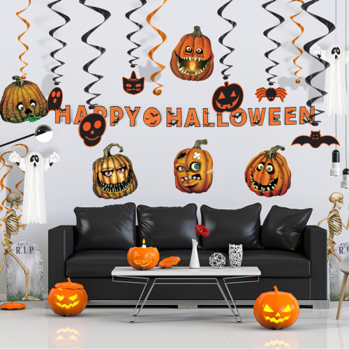 Creepy Jack-O-Lantern Cutouts 2