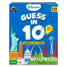 Gioco di carte Skillmatics - Indovina in 10 citt    americane Perfetto per bambini, bambine e famiglie che amano i giocattoli e i giochi educativi
