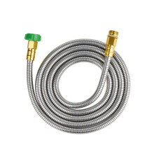 Mangueira de Jardim de Aço Inoxidável SKYWARD 304 de 3 m com Conector Metálico