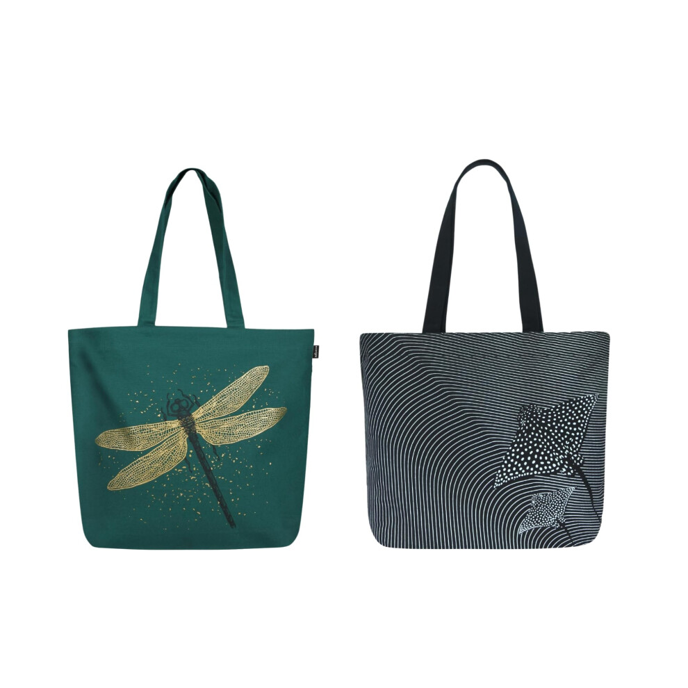 Sac fourre-tout en toile esth   tique Ecoright pour femme, grand sac fourre-tout avec fermeture    clair et poche, sac fourre-tout pour femme, pour l