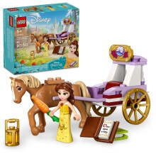 LEGO Disney Princess Belles Storytime Konsk kocr a mini-panenka Hracka princezny pro deti Drek k filmu Krska a zvre od Disneyho pro dvky a chla