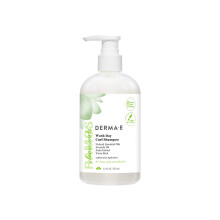 DERMA E, Ramos Clean Curls, Waschtag Locken Shampoo, Für Welliges, Lockiges und Krauses Haar, 12 fl oz (355 ml)