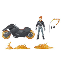 Marvel Legends Series Ghost Rider Danny Ketch with Motorcycle 85th Anniversary Comics Collectible 6-Inch Action Figure