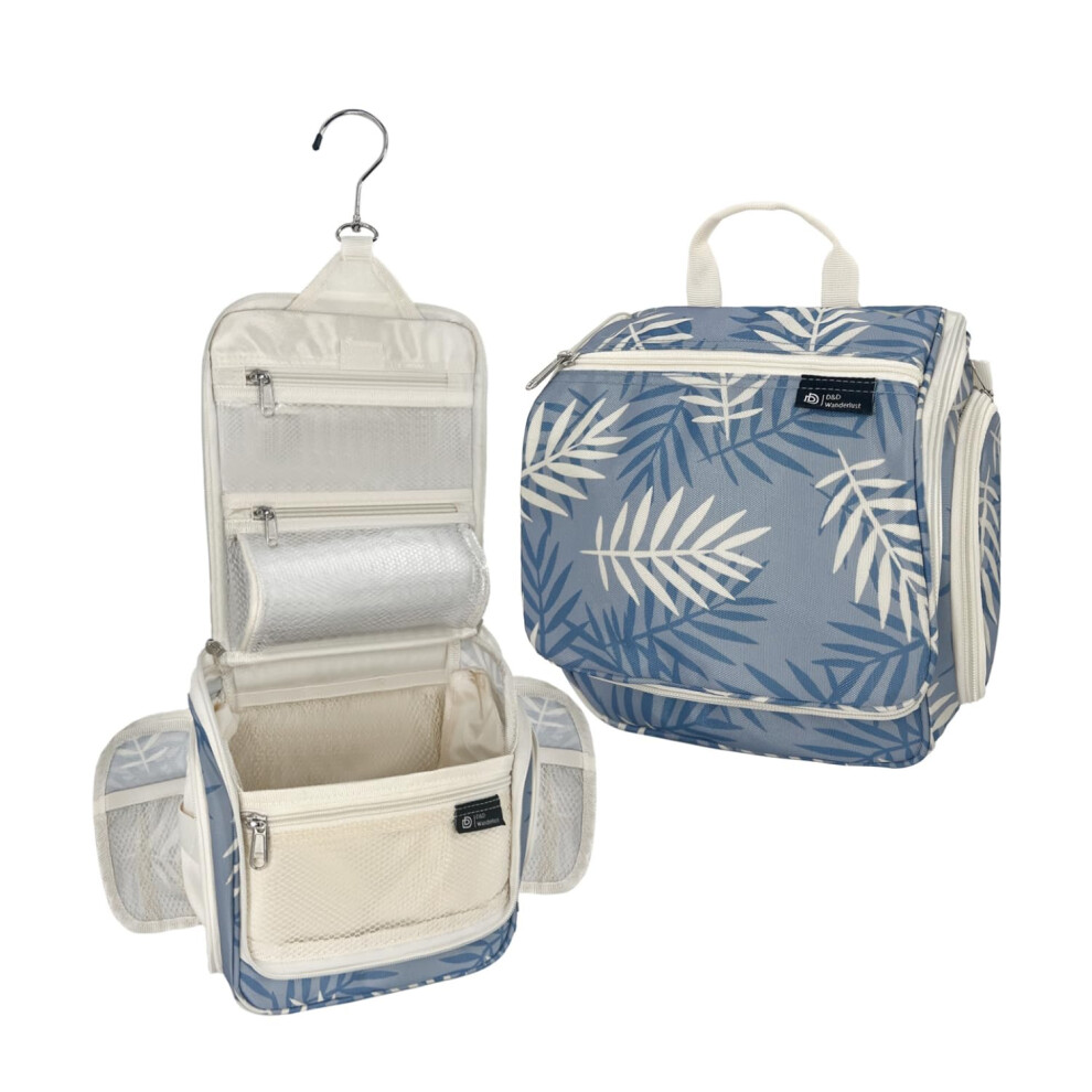D&D Hanging Travel Toiletry Bag for Men and Women - Large Cosmetics  Makeup and Toiletries Organizer Kit with 10 Compartments  XXL Metal Swivel Hook-image-OPC-PFWCFKY-NEW