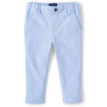 Detsk    skinny chino nohavice pre chlapcov a batolat    Whirlwind Blue od The Children's Place