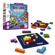 The Happy Puzzle Company - The Genius Square - Gioco Strategico Educativo - 6 Anni + - 1 o 2 Giocatori - Multilingua