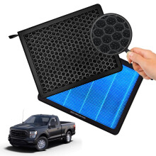 Zezut HEPA CABIN Luftfilter med aktivt carbon Fit Ford Expedition F-150 F-250 F-350 F-450 F-550 Super Duty; Lincoln Navigator