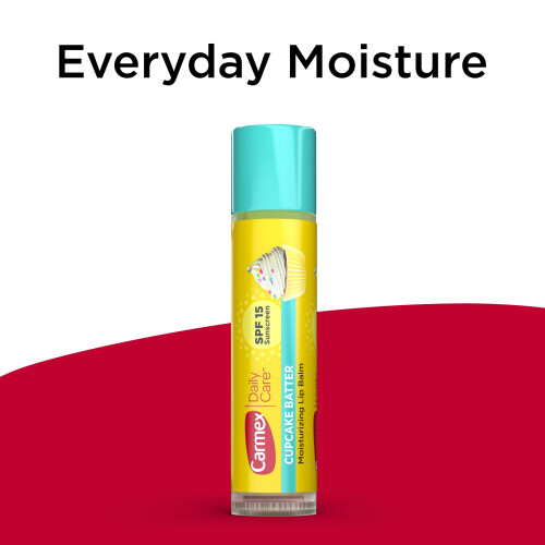 Carmex Carmex Daily Care ???dat??? ???sa?? ?e????? ?e SPF 15, St?? ??a Cupcake Batter, 12 te????a 1